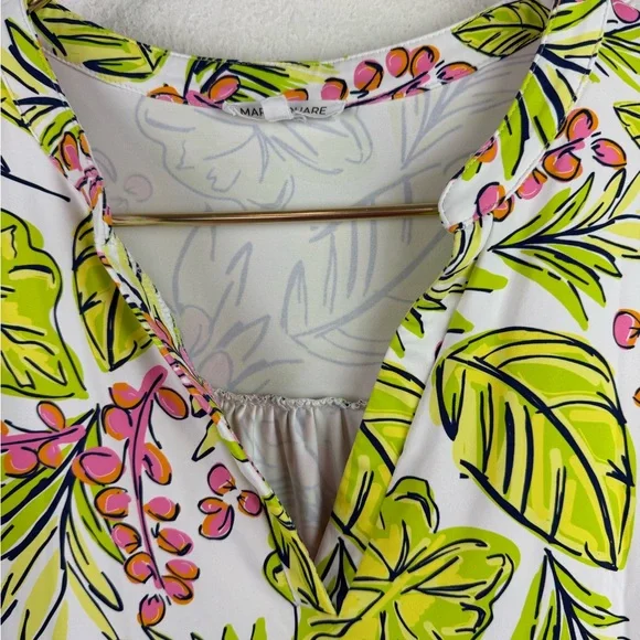 Perfect like new MARY SQUARE laguna dress in vine time lime large - Picture 15 of 15